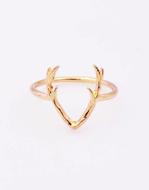 Deer Antlers Ring