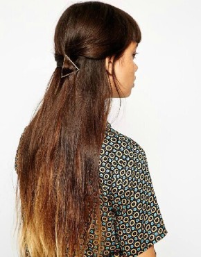 Moon Triangle Hair Clip Pack