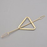 Triangle Arrow Hair Clip Stick