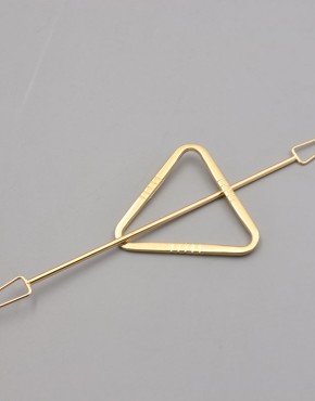 Triangle Arrow Hair Clip Stick