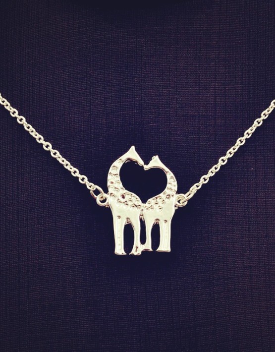 Giraffe Love Chain Necklace