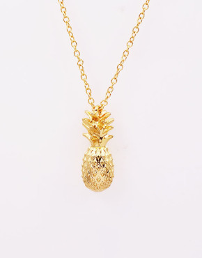 Pineapple Pendant Necklace